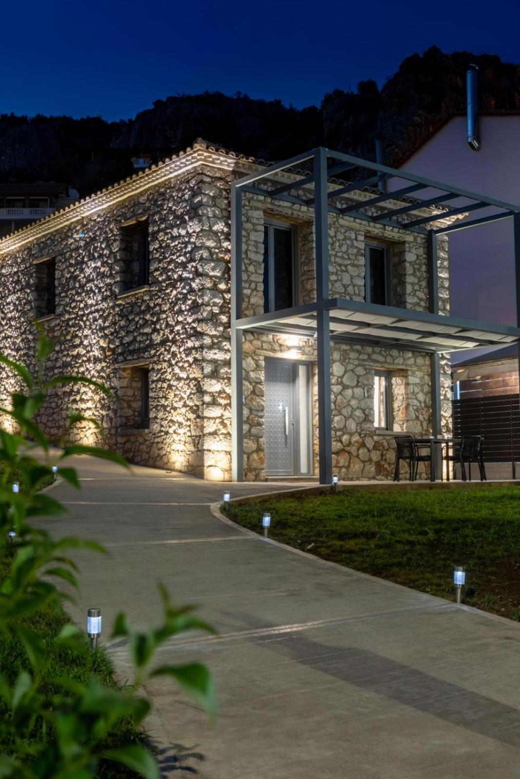 Vivari Stone House Bagian luar foto